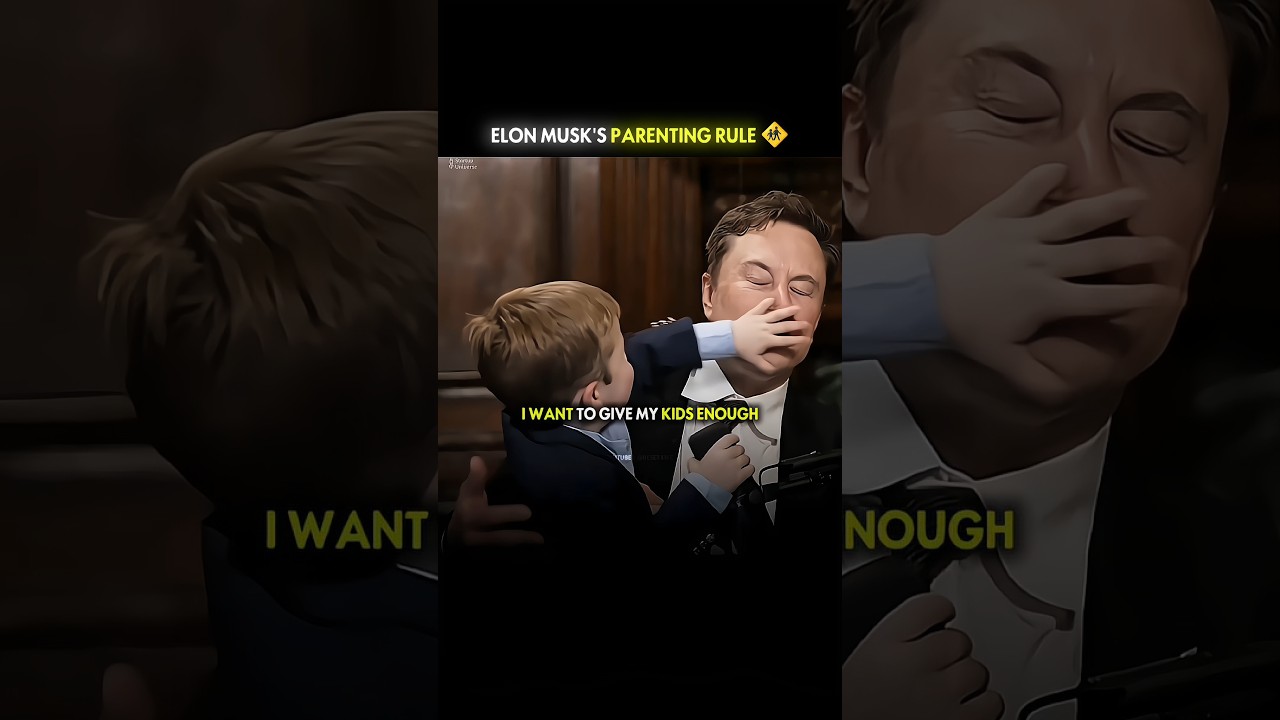 Elon Musk's Parenting Rule That Will Change Your Mind 🚀 #ElonMusk #Success #Motivation