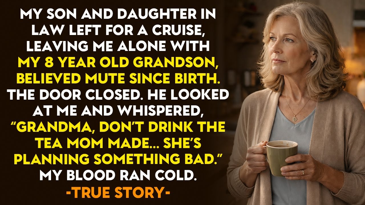 HER TRUE STORY FROM TEXAS 👵💔My Grandson Spoke After Years Of Silence And Saved My Life