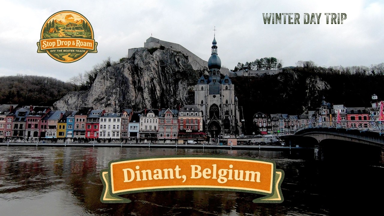 Winter Day Trip to Dinant Belgium / Campervanlife