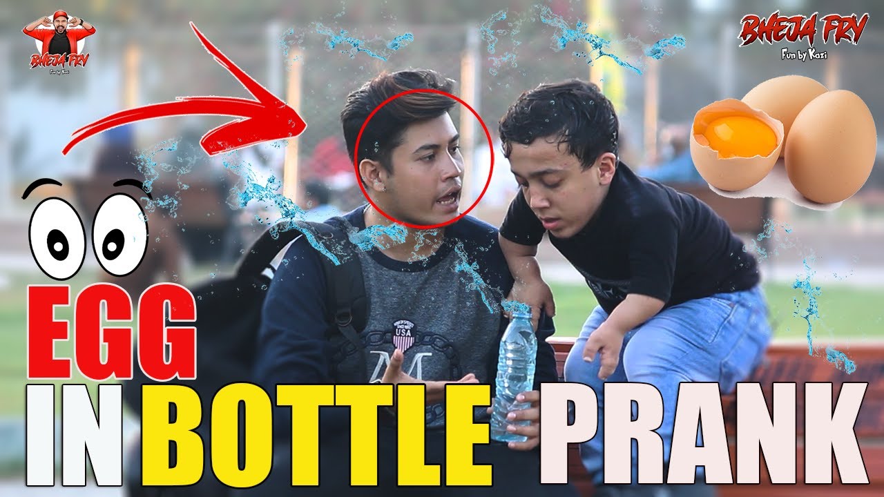 Egg In Bottle Prank | New Challenge Prank | Funny Reactions 2023 - By  Afridi @NewTalentOfficial