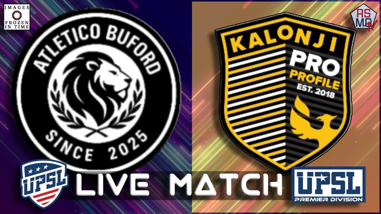 LIVE MATCH | Atletico Buford v. Kalonji Pro-Profile | UPSL GA Premier Division | September 7, 2025