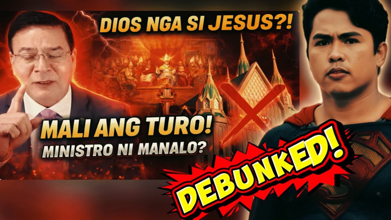 HALA! ANG PAGKADIYOS NI KRISTO NAGSIMULA LANG DAW SA COUNCIL OF NICEA SASAGUTIN LIVE!