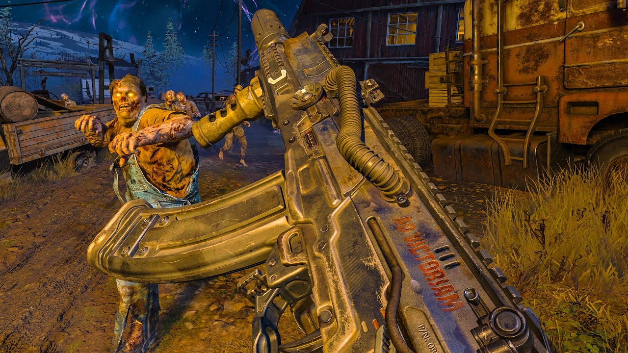 BLACK OPS 7 ZOMBIES VANDORN FARM GAMEPLAY! (NO COMMENTARY)