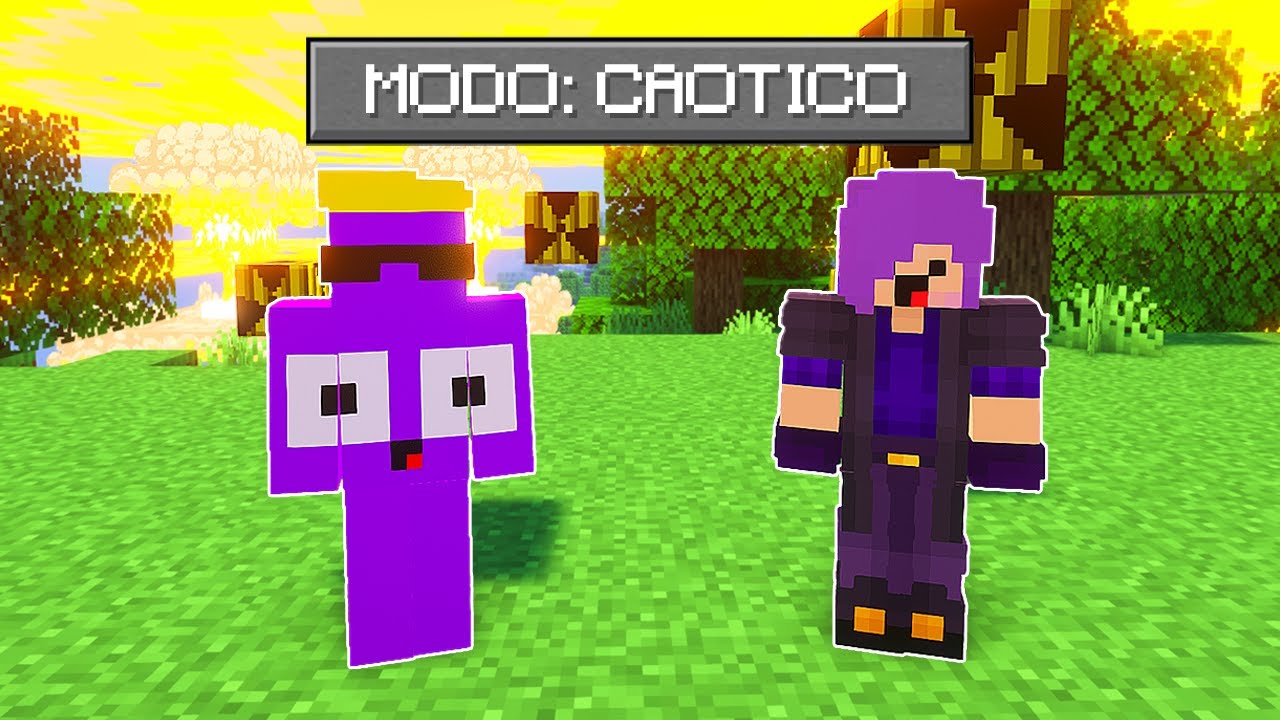 MINECRAFT MAS &Eacute; CAOTICO AT&Eacute; DEMAIS!!!