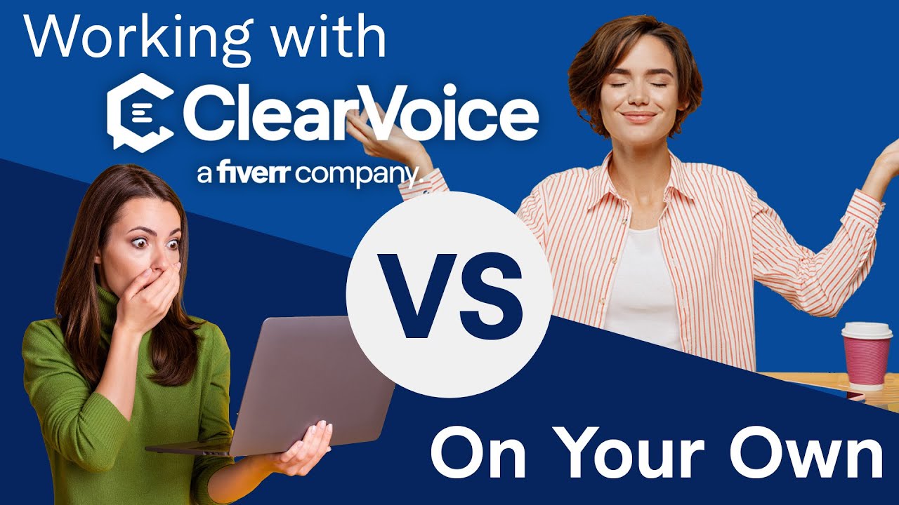 Producing Content On Your Own Vs. With ClearVoice | A ClearVoice Comparison