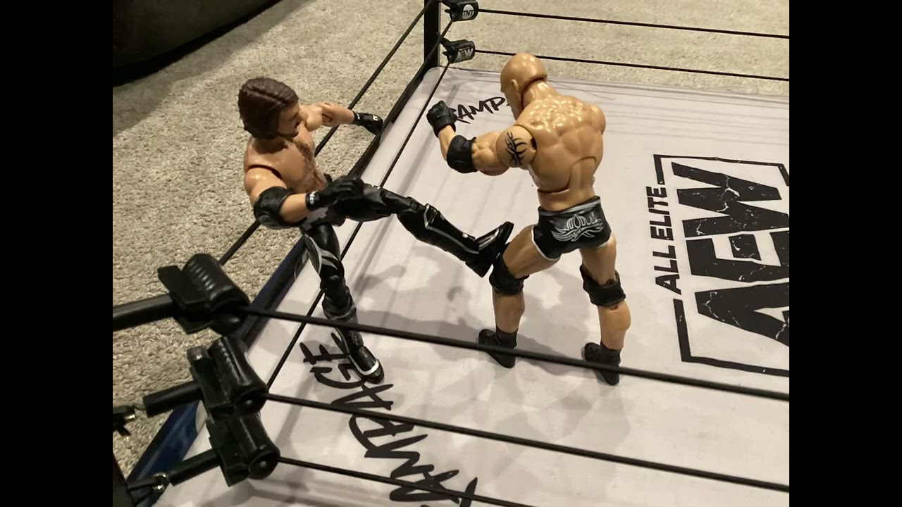 Aj style vs Goldberg bad blood match 1