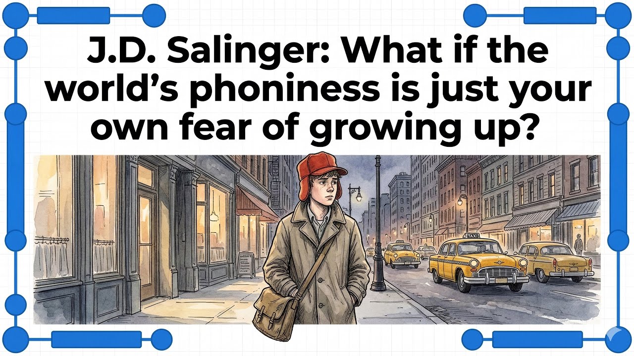 [1DANG100] The Catcher in the Rye: J.D. Salinger (Background · Infographics · Analysis)