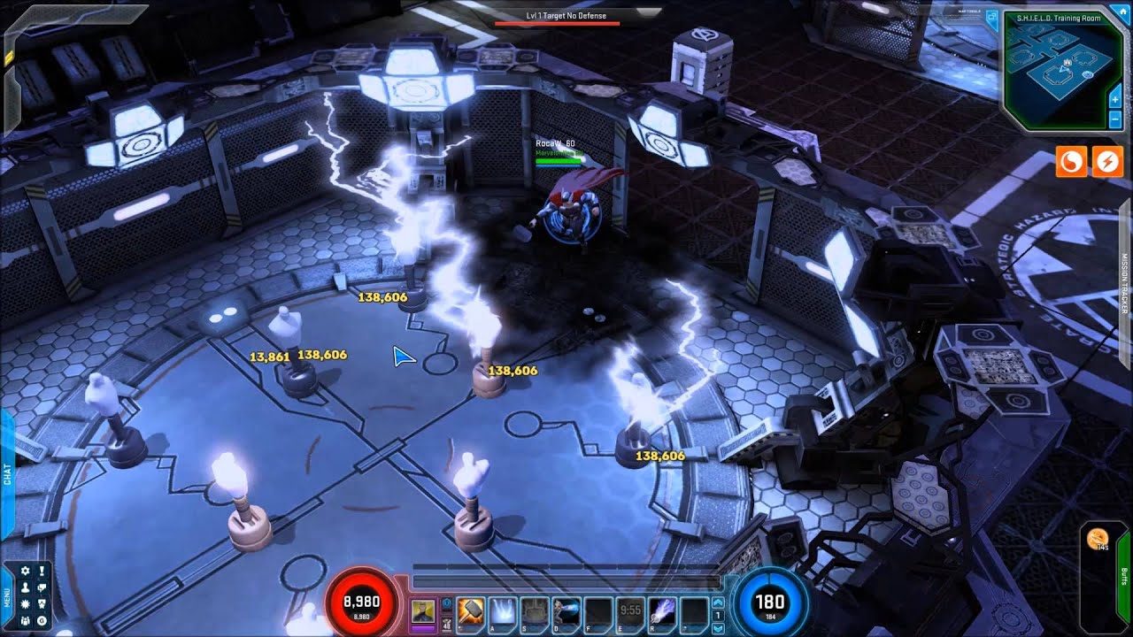 Marvel Heroes - Thor Ultimate Power - God Blast