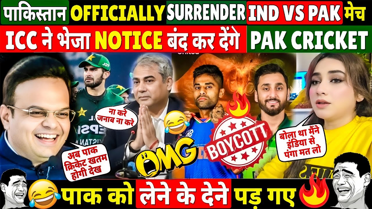 🤣 ICC ISSUES NOTICE TO PCB AFTER PAKISTAN OFFICIAL BOYCOTT INDIA VS PAKISTAN MATCH AT WORLD CUP 2026