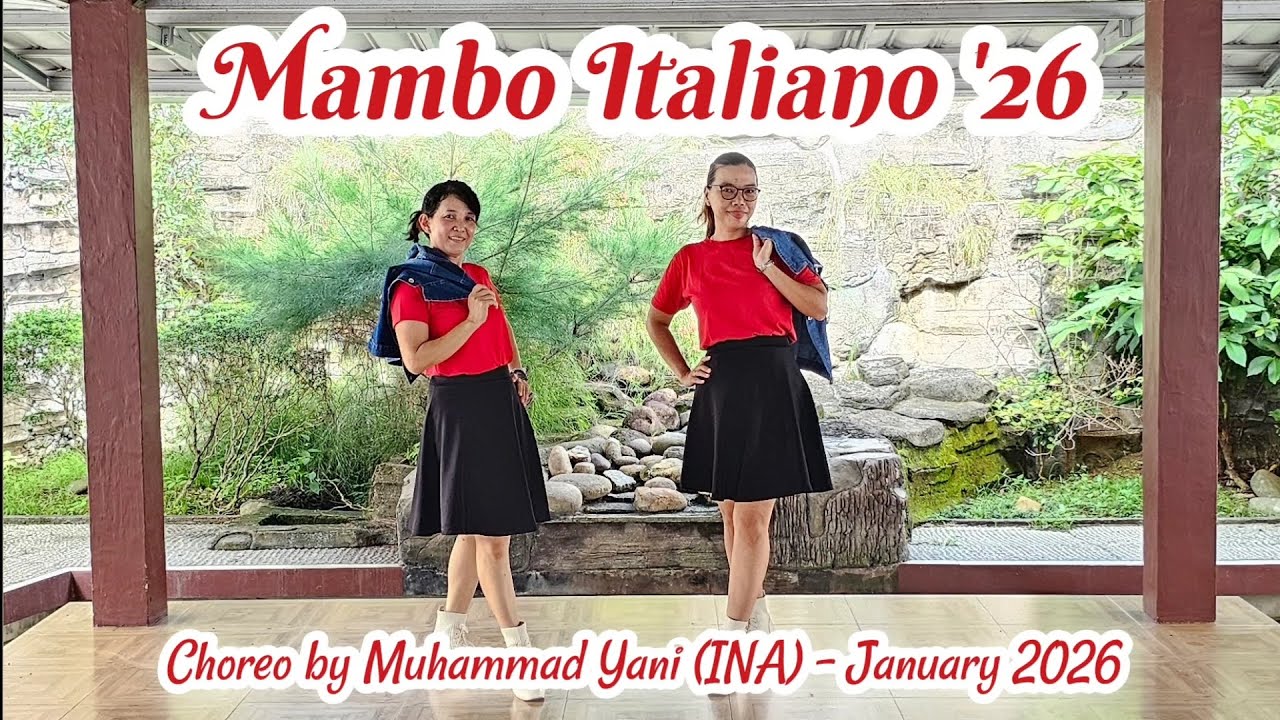 Mambo Italiano '26 Line Dance (2nd upload) // Choreo by Muhammad Yani (INA) - January 2026