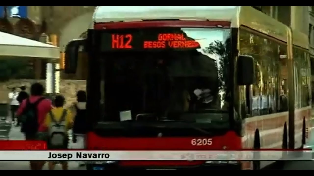 1/10/2012 Nova xarxa ortogonal a Barcelona (L&iacute;nia H6 i H12)