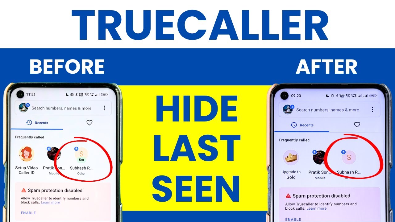 Truecaller Last Seen Hide - How to Hide Last Seen in Truecaller Application?