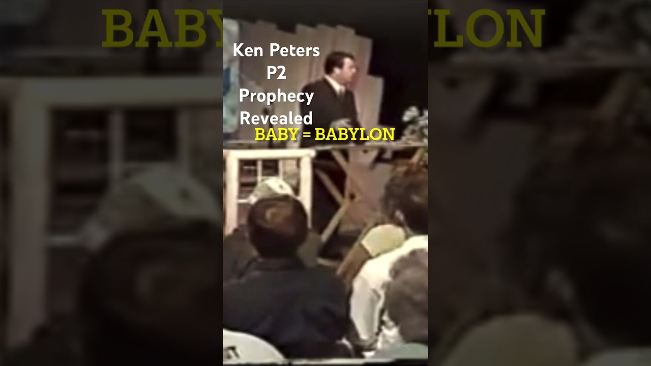 Part 2 Ken Peters Prophecy Club Antichrist Revealed 