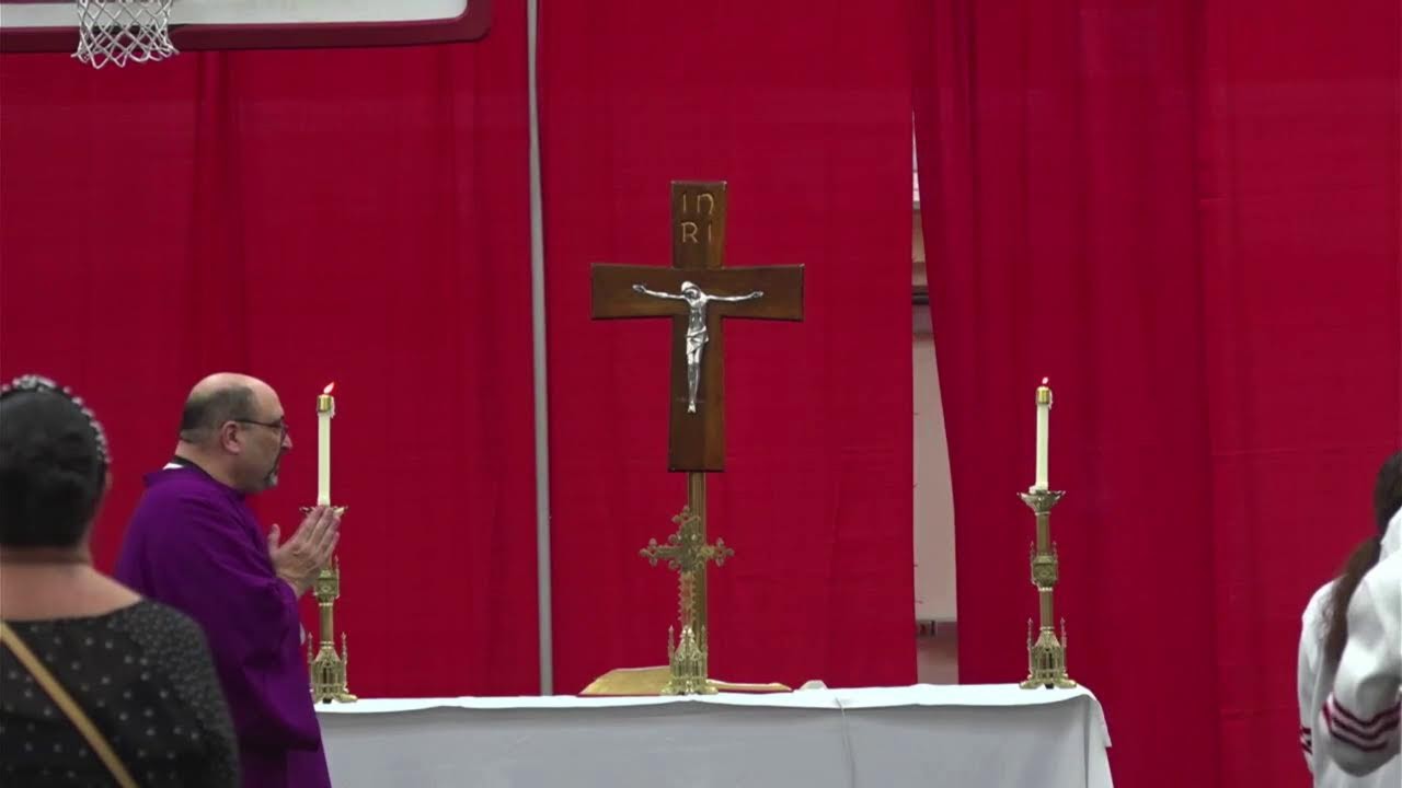 Mass with Bishop Joseph A Espaillat