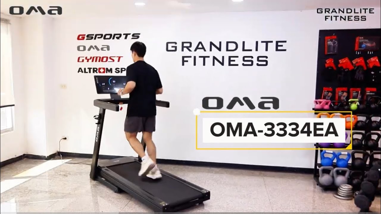 OMA MOTORIZED TREADMILL 6.0 HP ลู่วิ่งไฟฟ้า รุ่น OMA-3334EA