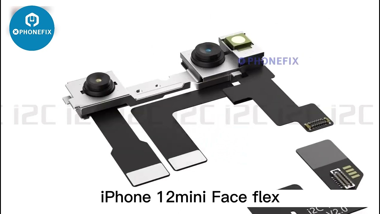 i2C Face ID Tag On Flex Cable Installation Instructions for iPhone X-12 Series