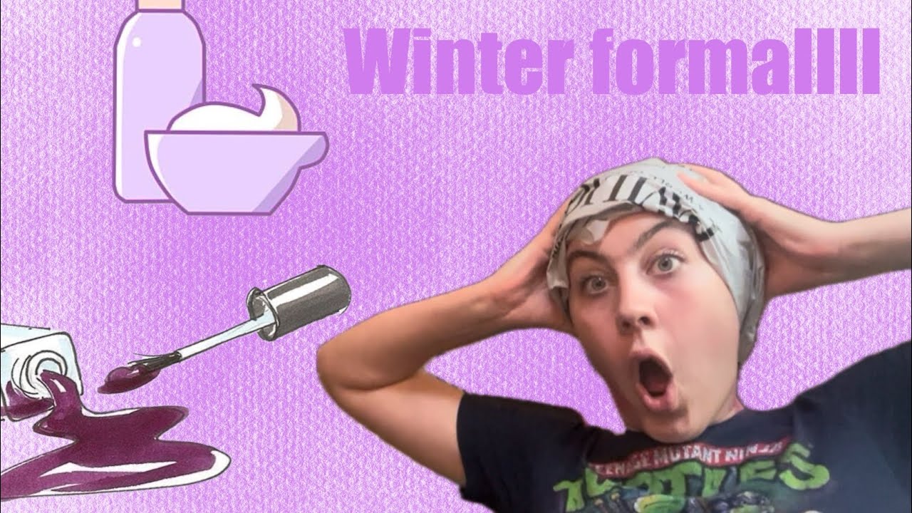 Winter formal prep vlog
