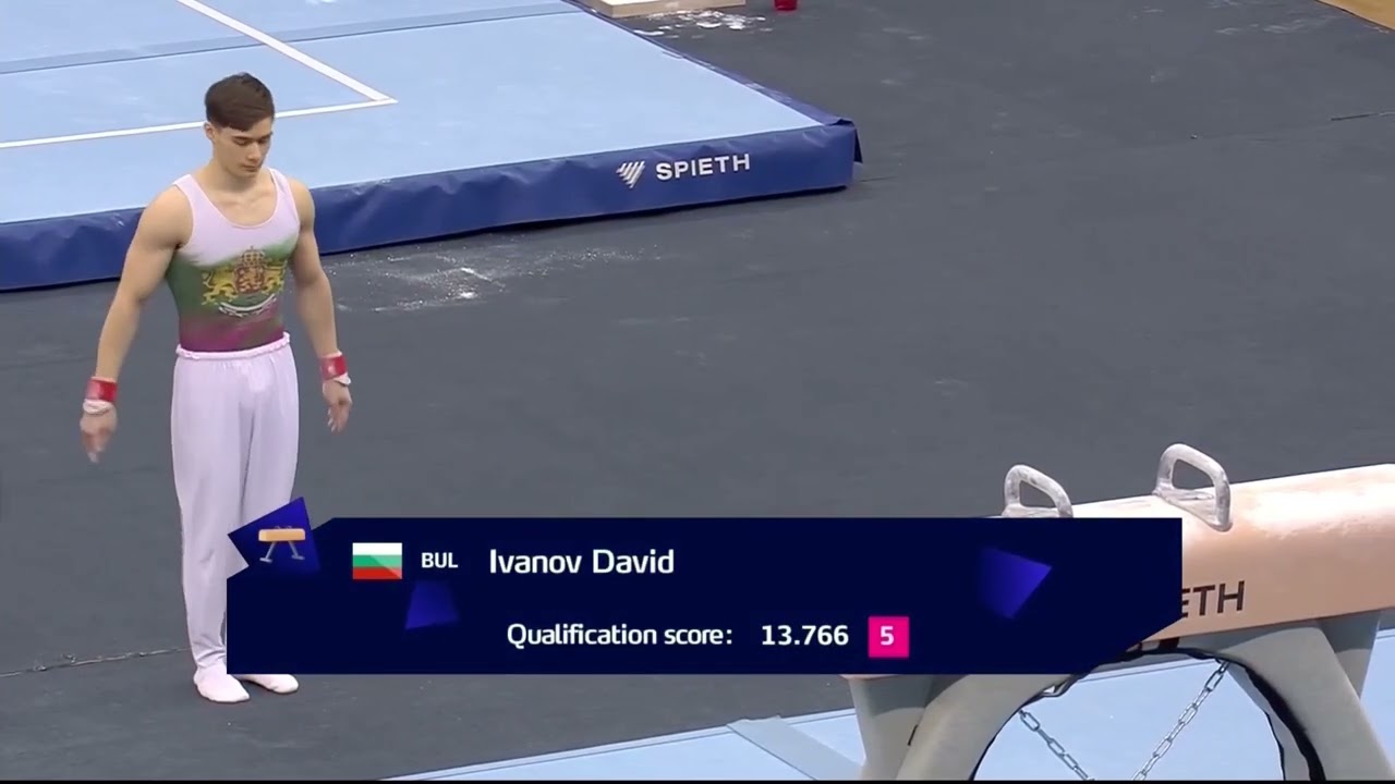 David Ivanov (BUL) [PH 14.066🥇] 2026 Baku World Cup_MAG Pommel Horse Final