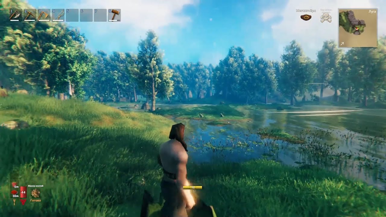 Два дебила попали в Валхейм (Valheim)№1