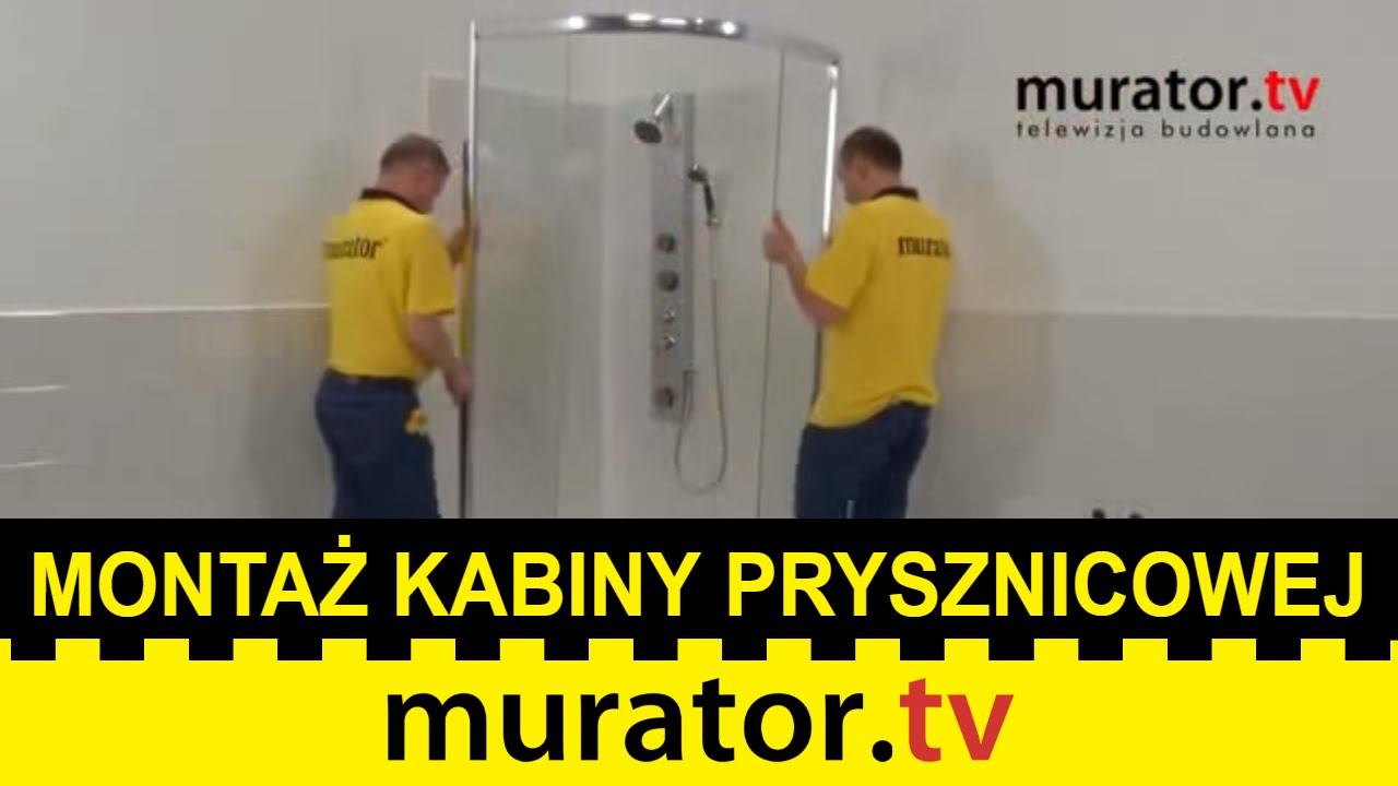 Montaż kabiny prysznicowej krok po kroku - DOMOWE SOS