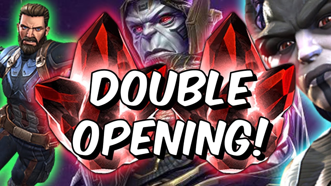 Double 5 Star Crystal Opening - Featured 5 Star VS Regular 5 Star! - Marvel Contest Of Champions