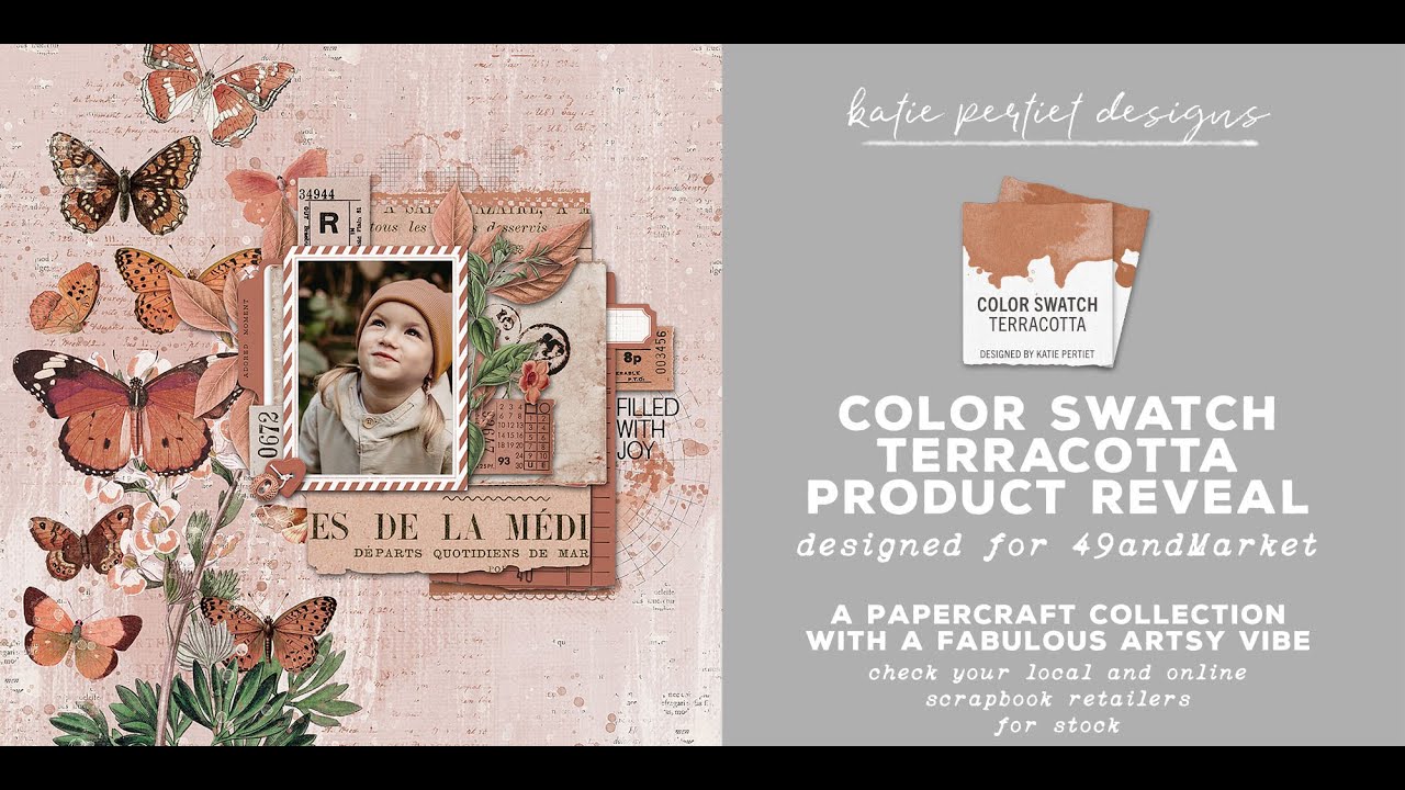 Color Swatch Terracotta for 49andMarket Unboxing