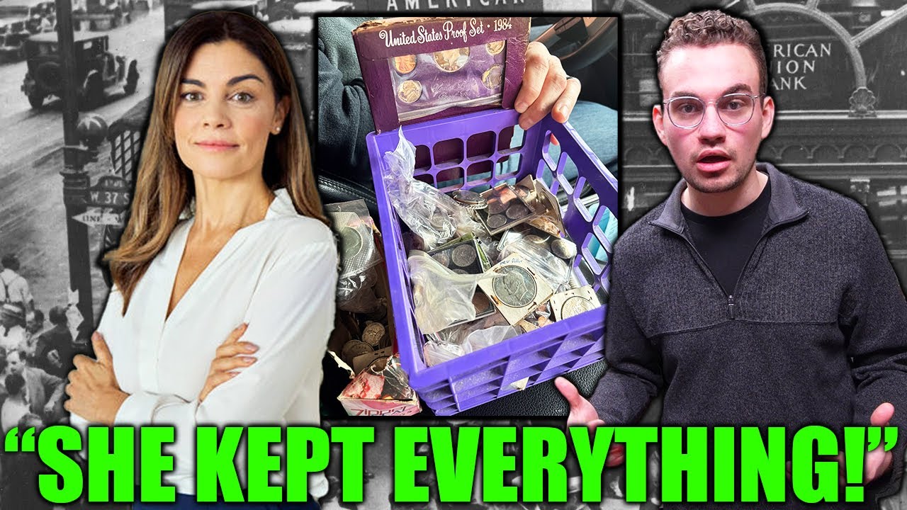 Grand Daughter BRINGS US Coin Collection From GREAT DEPRESSION STACKER! (WHAT'S IT WORTH?)
