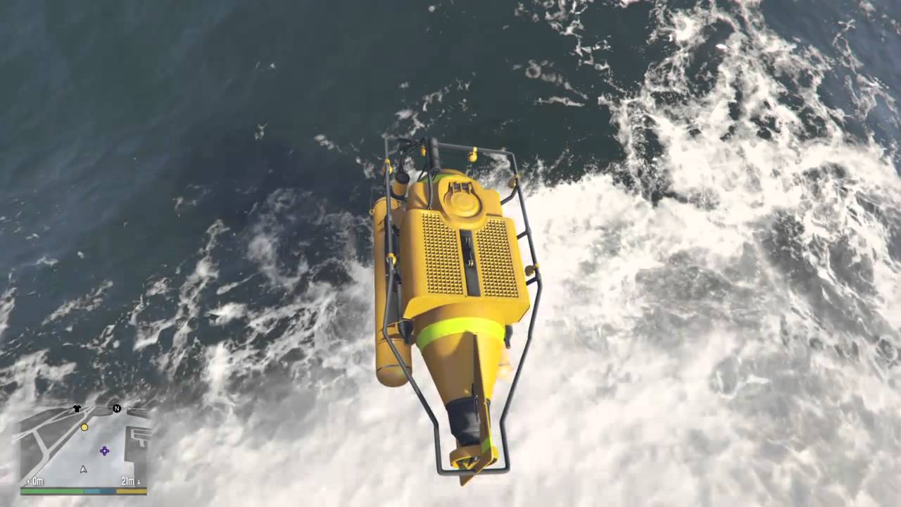 GTA V- Trevor - Submarino. HQ