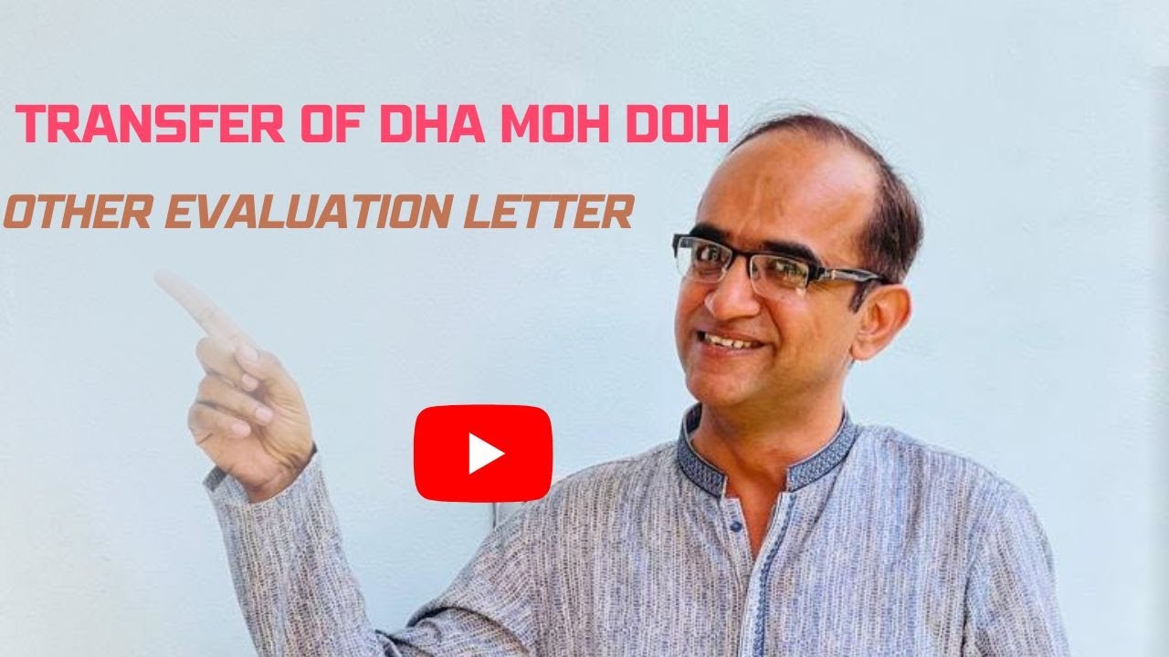 HOW TO TRANSFER OF DHA MOH DOH LETTERS to any other Evaluation Letter | Dr.Razziq | #UAE #DUBAI