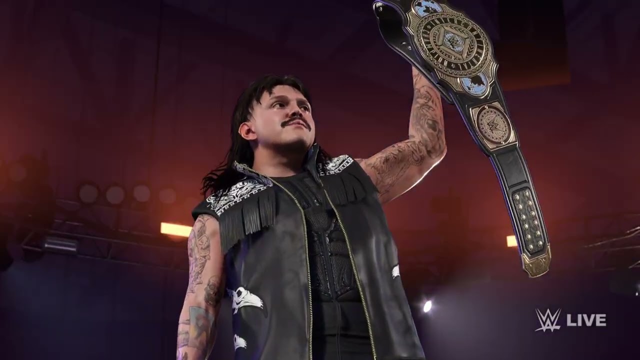 WWE 2K25  - Je'von Evans vs. Gunther vs. 