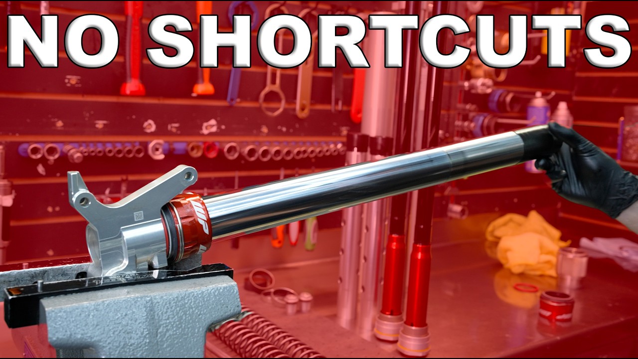 What REALLY Happens During a Dirt Bike Suspension Service (Forks & Shock)