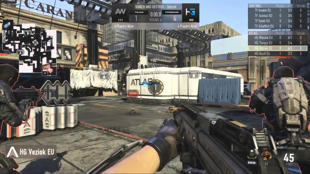 Call of Duty Championships - EU Regionals - WBR2 Team Finland Vs Hypergames - Game 2