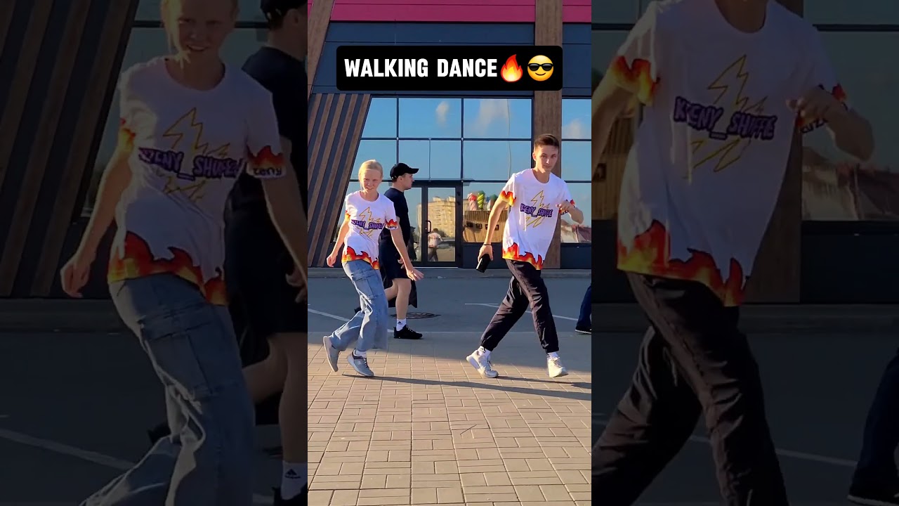 Walking dance 🔥😎 #shuffle #shuffledance #dance