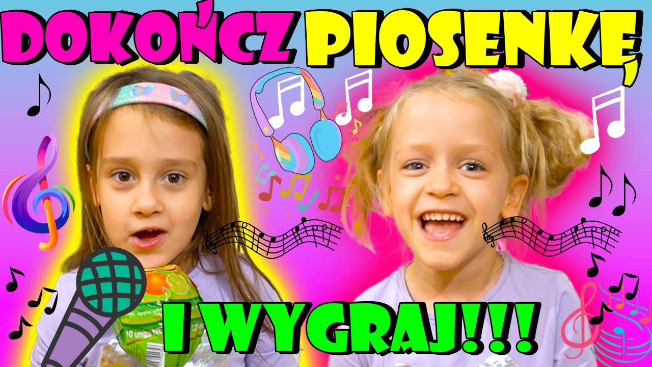 DOKOŃCZ PIOSENKĘ I WYGRAJ CHALLENGE 😊 NELA I LILA TWINS STORY