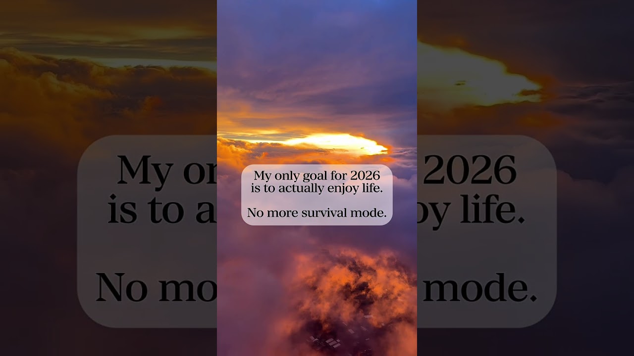 My only New Year’s resolution 