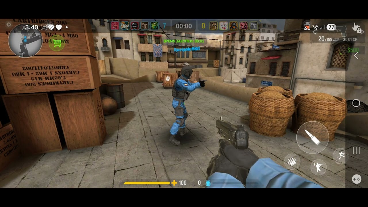 Играем в counter attack