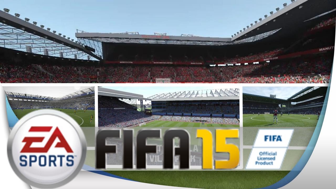 FIFA 15 | 20 Barclays Premier League Stadiums | Alle Stadien