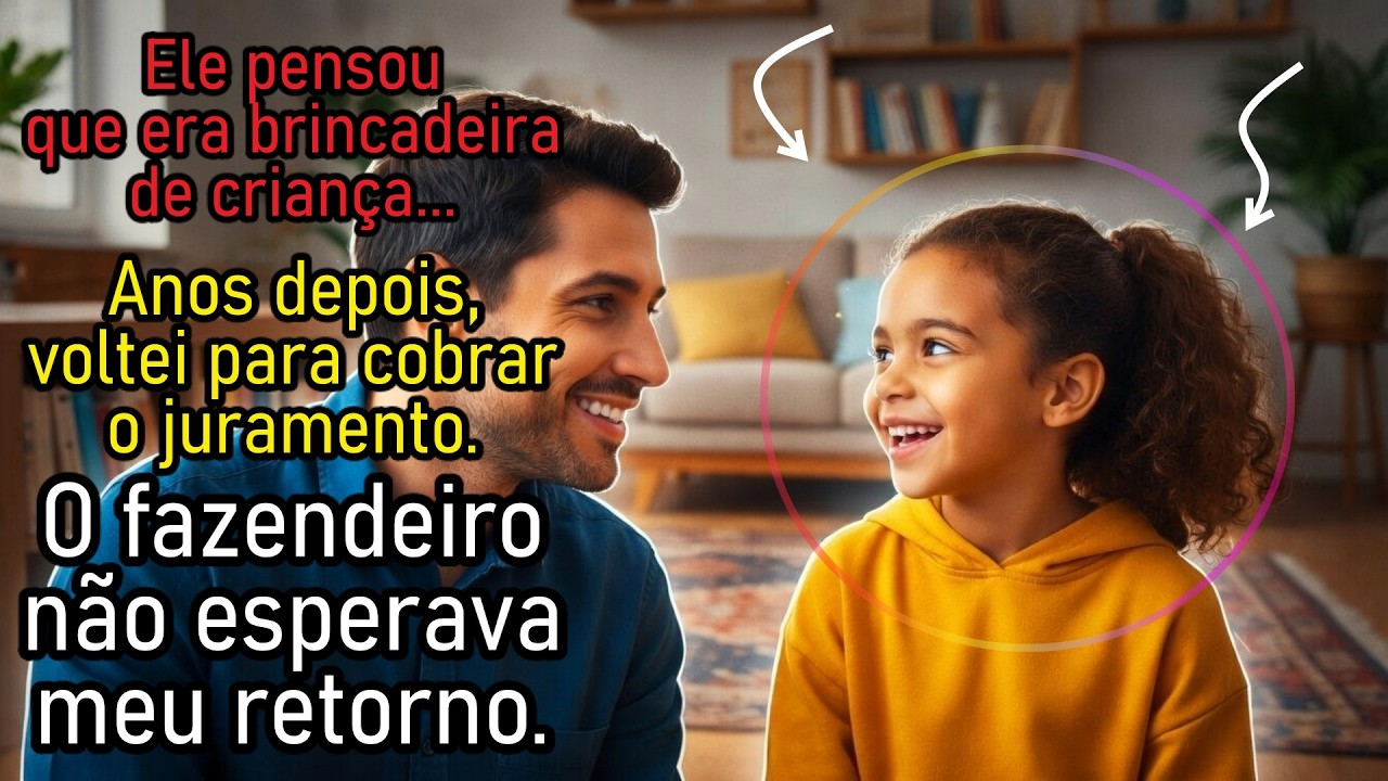 Ele Achou Que Era Só Uma Brincadeira de criança,Até Eu Voltar Para cumprir a Promessa(Conto de Amor)