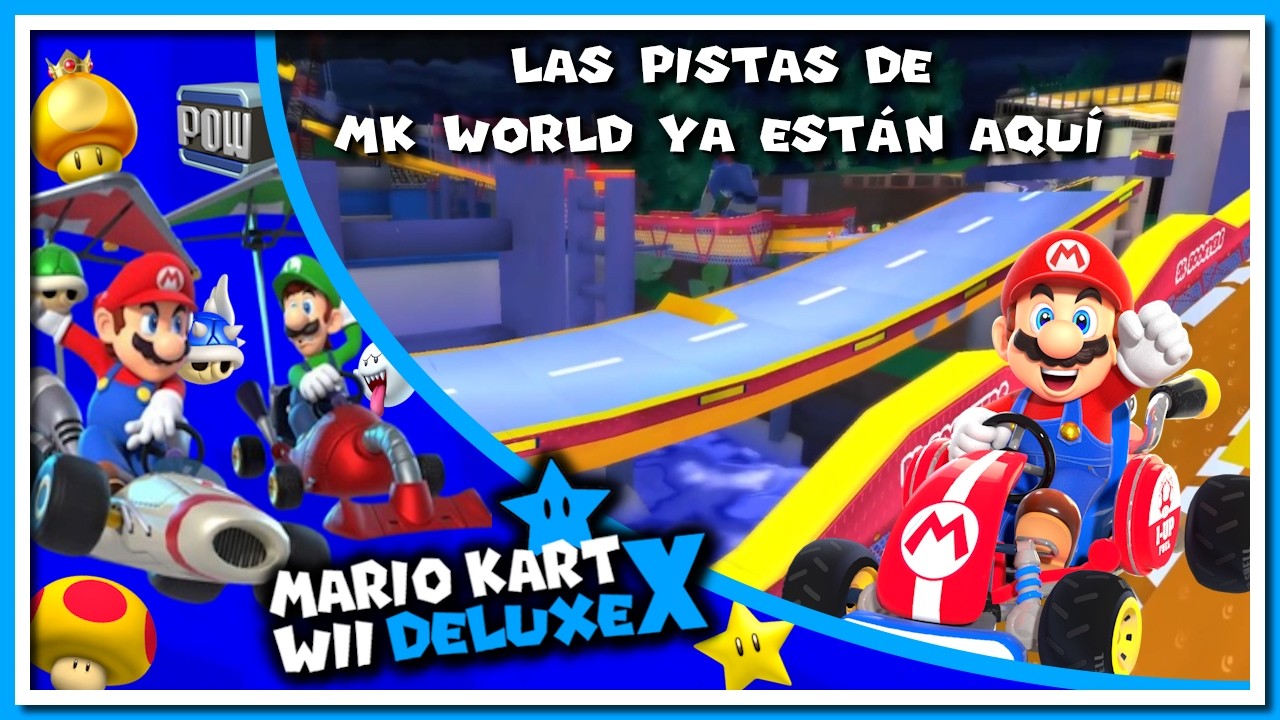 ¡Ha Vuelto Mejor que Nunca! |🏁Mario Kart Wii DELUXE🏎️| Copa Champiñón (SW2)