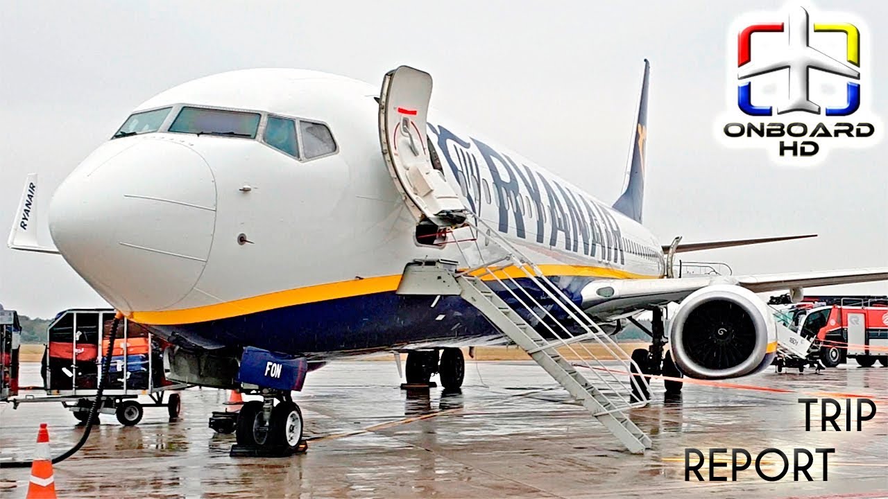 TRIP REPORT | Ryanair | Boeing 737 Sky Interior | Warsaw - Madrid