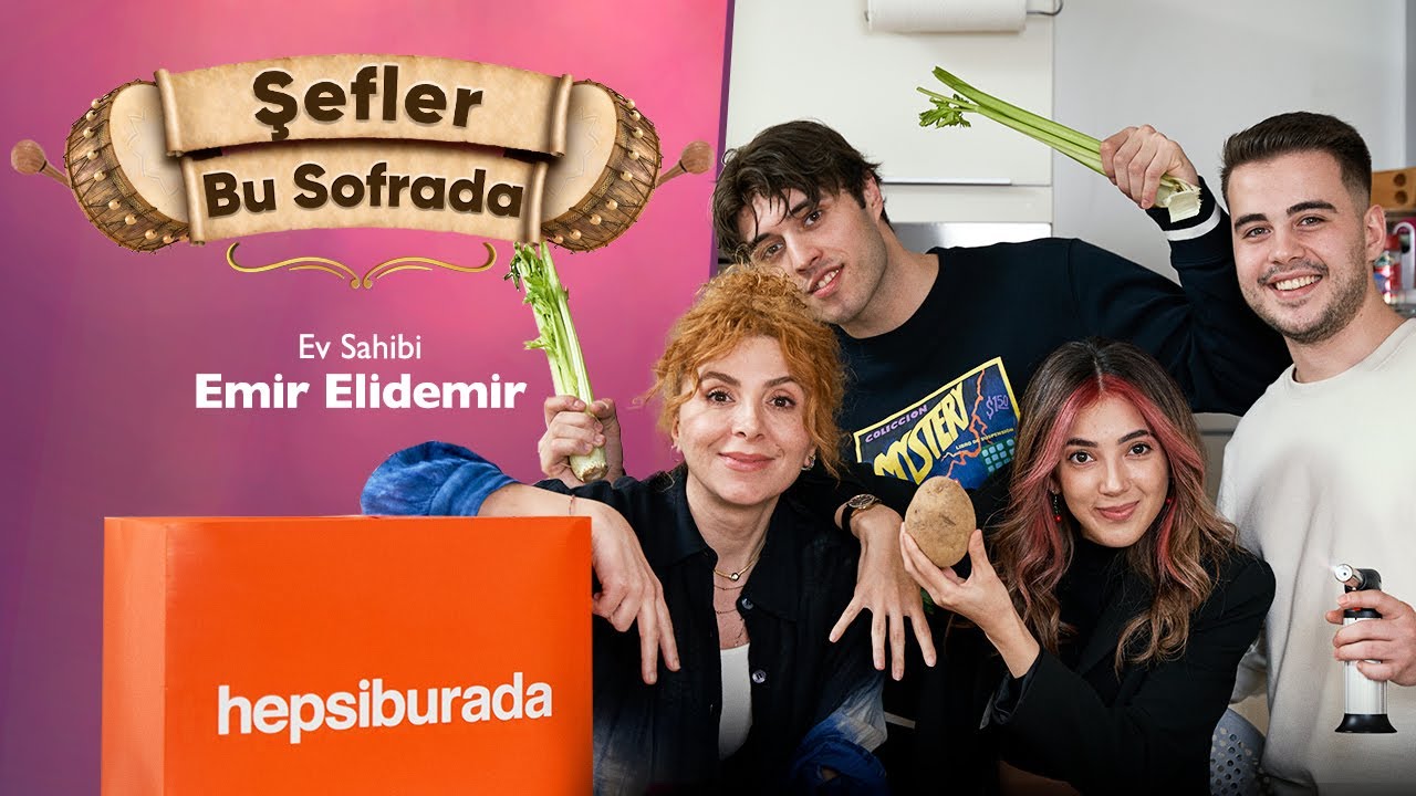 Emir Elidemir - Ayyüce Kamit | Şefler Bu Sofrada | Hepsiburada