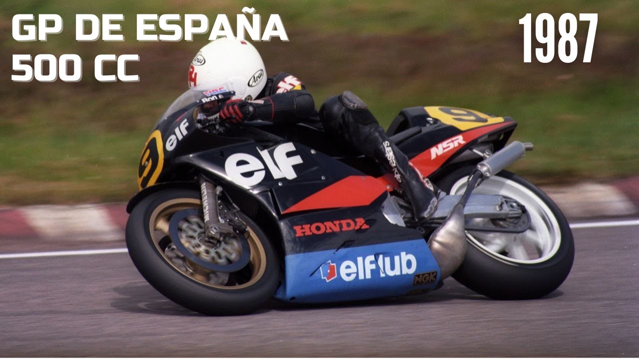 1987 GP de España 500 cc. Circuito de Jerez