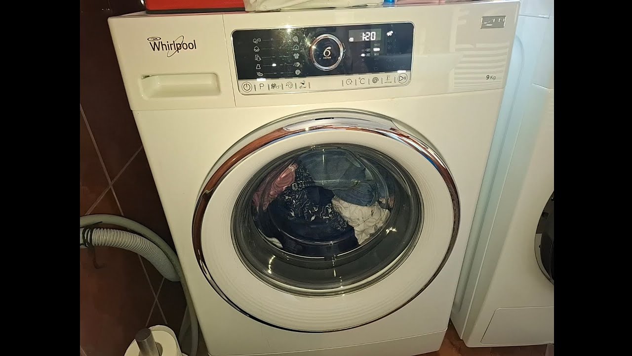 Whirlpool washing machine test mode with clothes