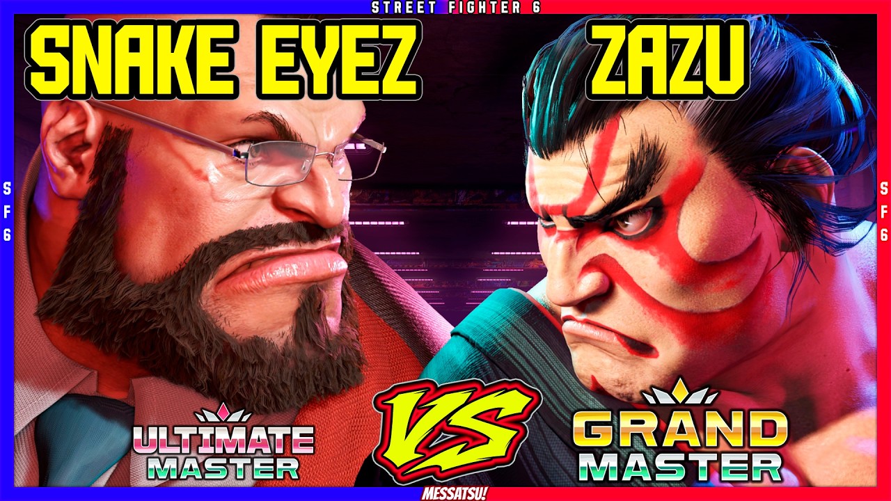 SF6 Snake Eyez (Zangief) VS Zazu (E.Honda)💥Messatsu!💥スト6💥Street fighter 6