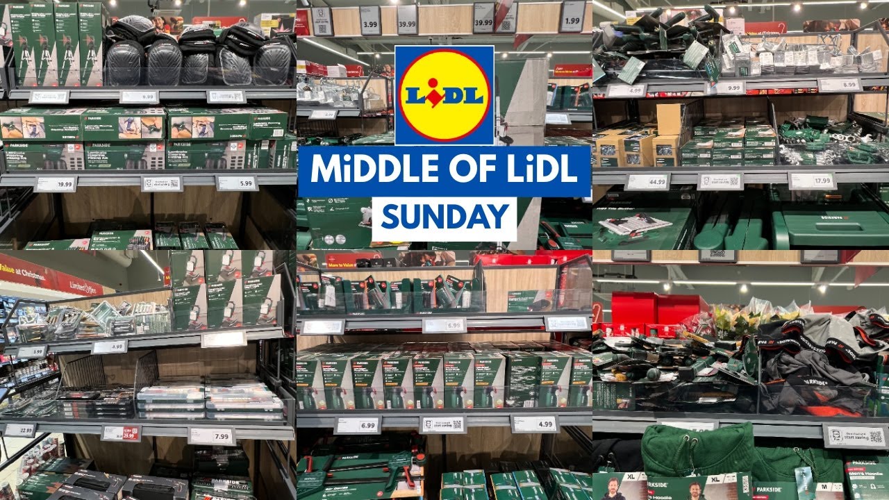 NEW IN MIDDLE OF LIDL THIS WEEK SUNDAY 07 DEC 2025 | LIDL HAUL | TRAVELANDSHOP WITH ME