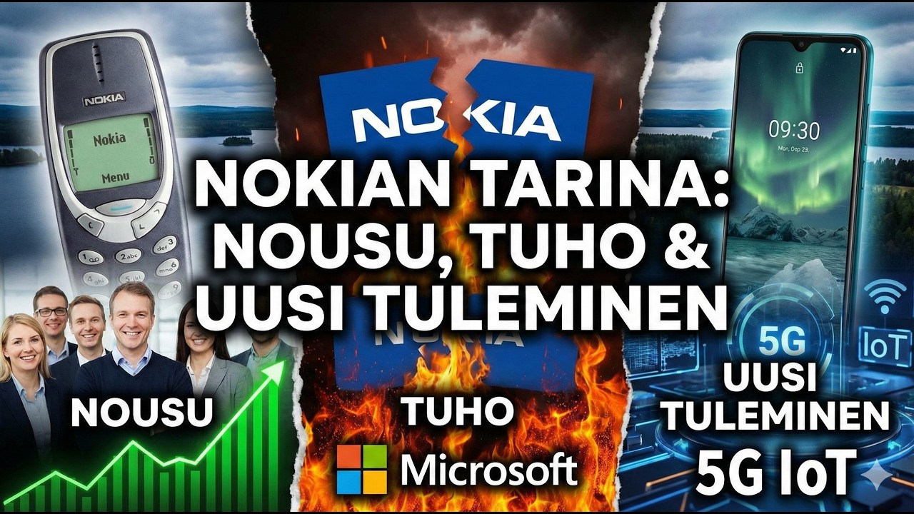 NOKIAN TARINA: NOUSU, TUHO & UUSI TULEMINEN