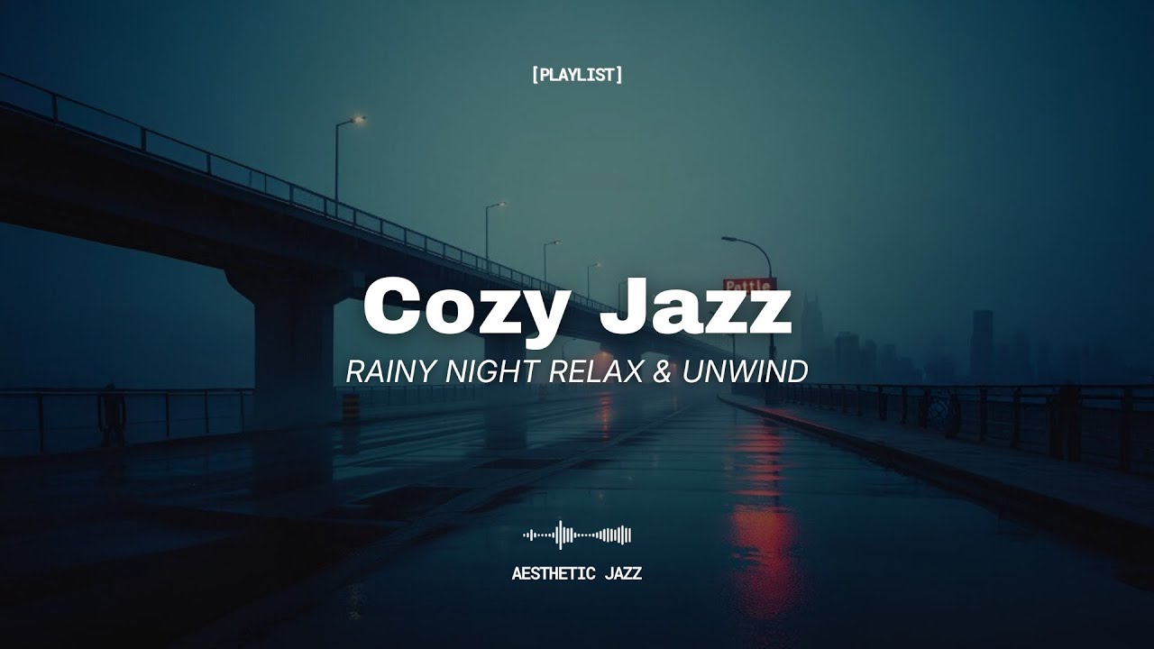 Rainy Night Jazz 🌧️ Chill Vibes & Relaxing Smooth Tunes