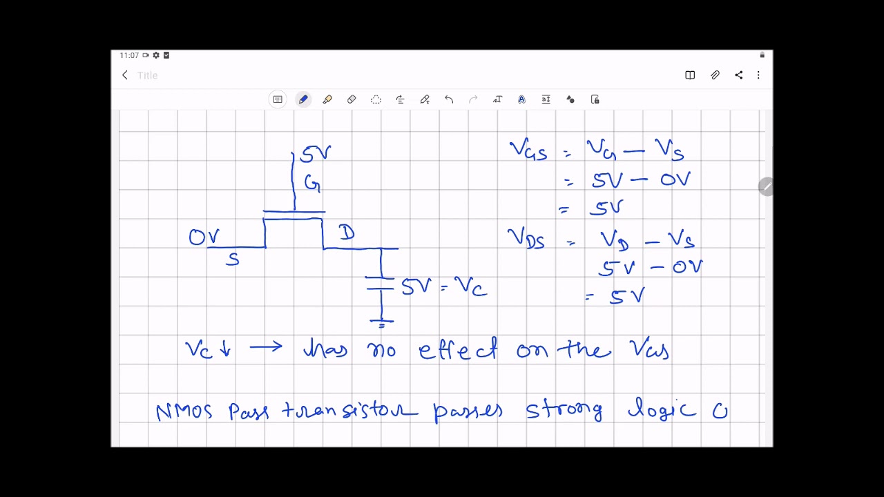 NMOS Pass Transistor Part-1