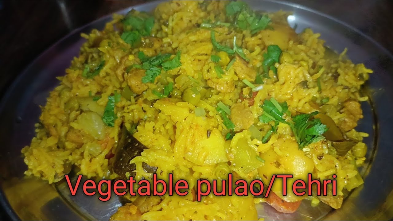 Vegetable Pulao|🥔🥕🥦🫛| Tehri |Veg Yakhni Pulao #comfortfood #comfort #tehri #vegpulao #rice #food 