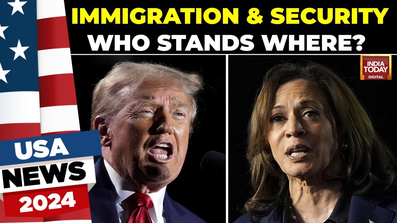 US Elections: The Big Immigration & Border Security Debate Explained | Harris vs Trump